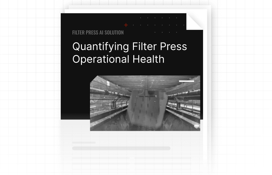 Quantifying Filter Press Operational Health Solution Brief